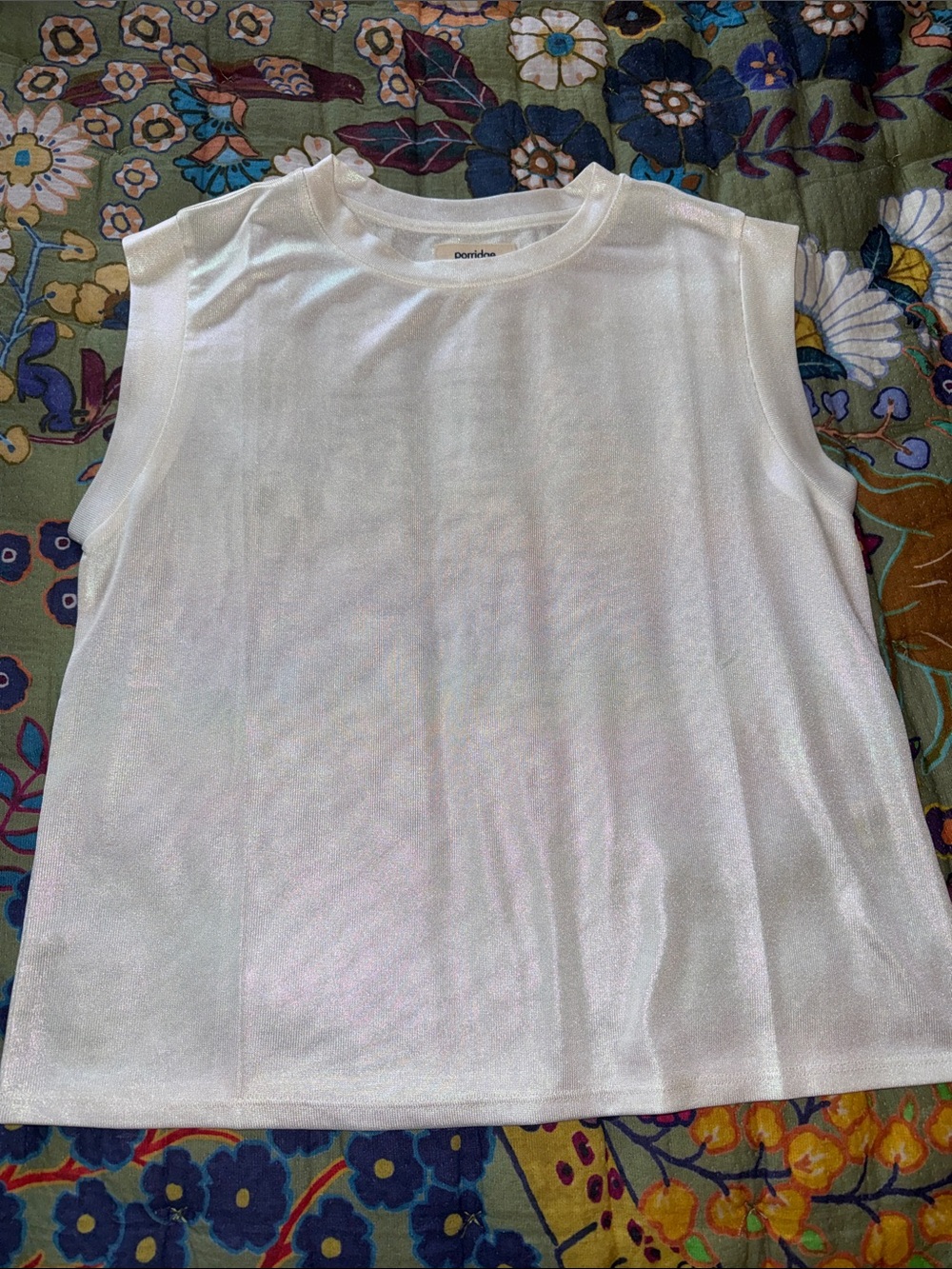 Iridescent Sleeveless Tank Top - Anthro